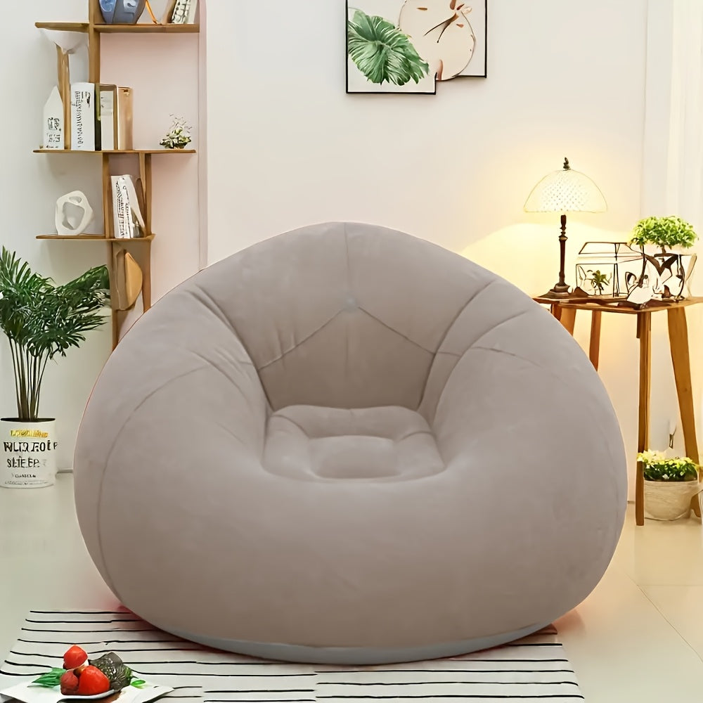 Inflatable Sofa Chair – Portable Lazy Bag Seat for Indoor, Outdoor & Camping